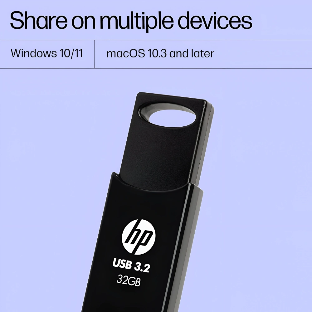 HP Pendrive 712w 32GB USB 3.2 (Black) view 3